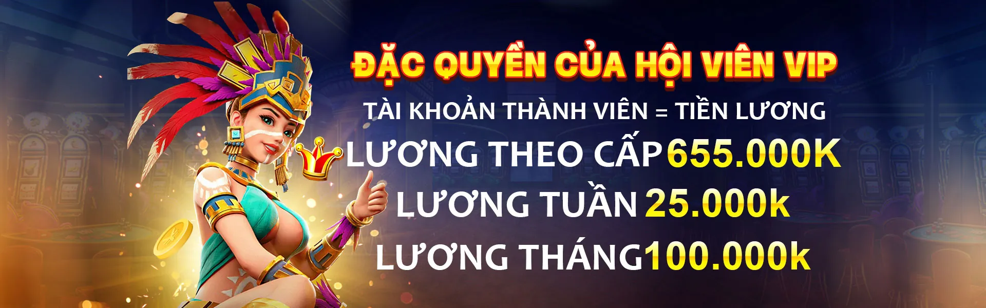 Chương trình VIP độc quyền tại 88m Nhà Cái
